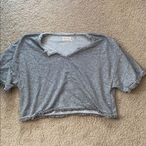 Urban outfitters cropped t shirt